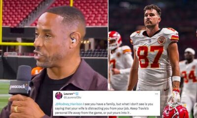 Exclusive: Angry Taylor Swift fans defend Travis Kelce after NFL analyst's brutal criticism of Kansas City Chiefs star... See more