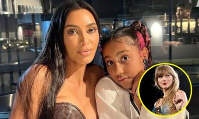 Unbelievable: Kim Kardashian’s daughter North West criticizes and humiliates Taylor Swift on her Instagram page and other social media handles, sparking controversy among followers as the drama resurfaces. would you blame Kim over her Daughter juvenile attitude?