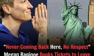 Megan Rapinoe: Never Coming Back Here, No Respect”: Megan Rapinoe Books Tickets to Leave America**