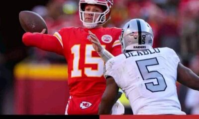 Kansas city chiefs Victory: Kansas City Chiefs Secure 10th Consecutive Playoff Berth with 19-17 Victory Over the Raiders... See more 👇👇