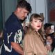 Exclusive: Taylor Swift abandons Eras Tour in indianapolis as she arrives hand in hand with Travis Kelce at Arrowhead stadium for Chiefs vs buccaneer game