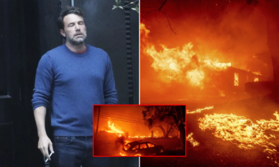 Amazing: Ben Affleck’s newly purchased $20.5 million home burned down. Witnessing the live footage of the house burning down, he was… – veve