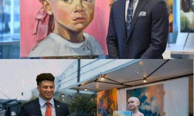 Patrick Mahomes shows up: Girl sells paintings to raise money for chemotherapy, this brave young woman turned to her passion to raise money for her life-saving treatment. She puts her heart and soul into each painting in hopes of raising enough money. But just when she thought she had no other choice, something unbelievable happened!