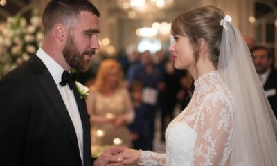 Happy moments: Travis Kelce and Taylor Swift Tie the Knot in Star-Studded Ceremony..