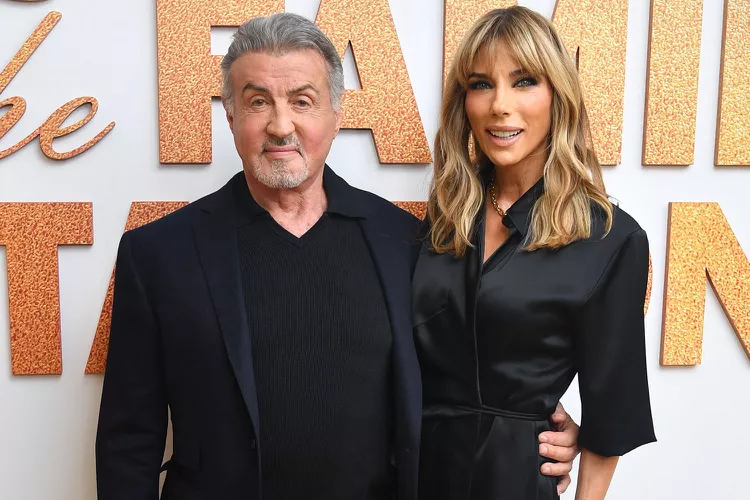 The Family Stallone premieres on Paramount: Sylvester Stallone and Wife Jennifer Flavin Pose on Red Carpet for Reality Show... See more