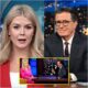 Breaking: Karoline Leavitt Storms Stephen Colbert’s Stage in Fiery Showdown—Audience in Disbelief as Broadcast Suddenly Ends!