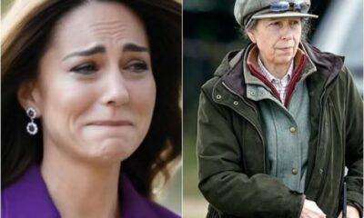 "Stay strong, future queen," Kate Middleton said, biting her lip to hold back tears as she announced that Princess Anne had been admitted to the hospital last night. "The doctor said she has..."