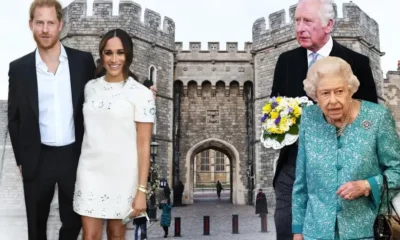 SECRET MEETING: Prince Harry and Meghan Visit Queen & Charles in ‘Olive Branch’ Talks After Skipping Prince Philip’s Memorial