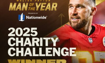 Travis Kelce supporters rally behind his charity mission as he claims a nationwide fan victory Kelce's announcement that he captured the Nationwide Charity Challenge got revealed during his 'New Heights' podcast on Jan. 8