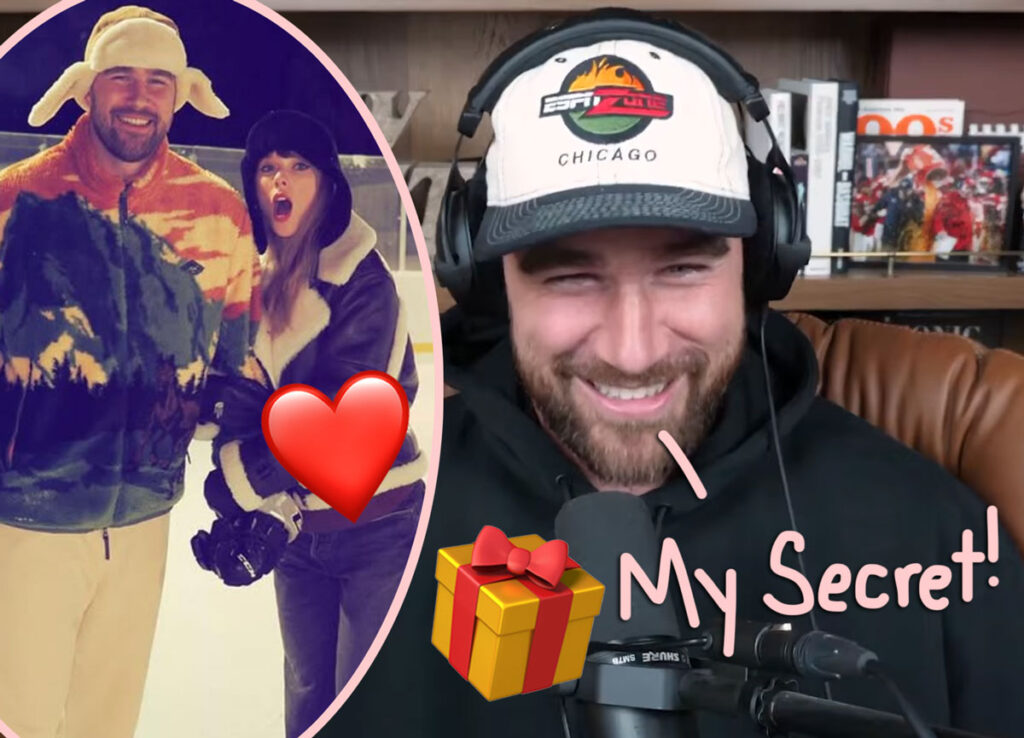 A Secret Gift, One Hint, and a Big Reaction Travis Kelce Says Taylor Swift Gave Him His ‘Best Christmas Ever’. Check what the gift could be👇