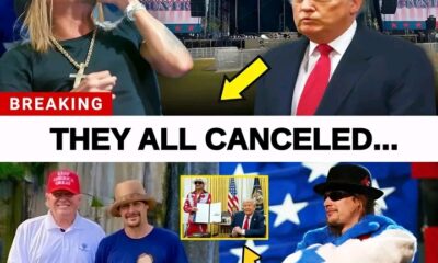 💥 KID ROCK STUNNED as STARS WALK AWAY — Industry Revolt Ignites, Tour Turmoil Erupts & Career Shockwave Builds! 🔥 In a stunning industry shake-up, Kid Rock has reportedly been left reeling after a sudden wave of major artists pulled the plug on collaborations and appearances tied to his upcoming tour and special event. What insiders are now describing as a brewing entertainment-industry revolt began as excitement surrounding his patriotic-themed shows but has rapidly spiraled into turmoil. Performers are said to be distancing themselves over his recent controversial remarks and political positions, leaving organizers scrambling behind the scenes as momentum stalls and ticket confidence wavers. Fans are watching the backlash explode in real time, with Kid Rock rumored to be firing back online, brushing off the uproar as “woke cancellation BS,” while critics frame the fallout as long-awaited accountability. The clash of narratives has only poured fuel on the fire, turning the controversy into a full-blown culture flashpoint. The drama has split the public straight down the middle, dominating conversations across X and TikTok as viral clips, parody edits, and biting memes race across timelines. An insider close to some of the departing artists claims private musician conversations grew tense in recent weeks, with increasing pressure to step away before association with Kid Rock’s brand became a reputational risk. Now the internet is locked in on what’s being called one of the loudest celebrity controversies of the moment — and everyone is watching to see how many more names vanish from the lineup, what’s happening behind closed doors, and whether the entire tour could unravel before it even fully begins. 👇