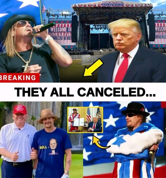 💥 KID ROCK STUNNED as STARS WALK AWAY — Industry Revolt Ignites, Tour Turmoil Erupts & Career Shockwave Builds! 🔥 In a stunning industry shake-up, Kid Rock has reportedly been left reeling after a sudden wave of major artists pulled the plug on collaborations and appearances tied to his upcoming tour and special event. What insiders are now describing as a brewing entertainment-industry revolt began as excitement surrounding his patriotic-themed shows but has rapidly spiraled into turmoil. Performers are said to be distancing themselves over his recent controversial remarks and political positions, leaving organizers scrambling behind the scenes as momentum stalls and ticket confidence wavers. Fans are watching the backlash explode in real time, with Kid Rock rumored to be firing back online, brushing off the uproar as “woke cancellation BS,” while critics frame the fallout as long-awaited accountability. The clash of narratives has only poured fuel on the fire, turning the controversy into a full-blown culture flashpoint. The drama has split the public straight down the middle, dominating conversations across X and TikTok as viral clips, parody edits, and biting memes race across timelines. An insider close to some of the departing artists claims private musician conversations grew tense in recent weeks, with increasing pressure to step away before association with Kid Rock’s brand became a reputational risk. Now the internet is locked in on what’s being called one of the loudest celebrity controversies of the moment — and everyone is watching to see how many more names vanish from the lineup, what’s happening behind closed doors, and whether the entire tour could unravel before it even fully begins. 👇