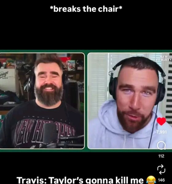 Why “Taylor’s Gonna Kill Me,” Travis Kelce Says, Is the Funniest Relationship Trope Online